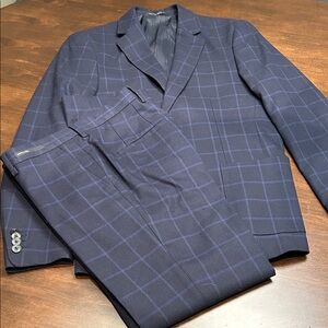 Men's Tailored Scotch & Soda Navy Blue Suit